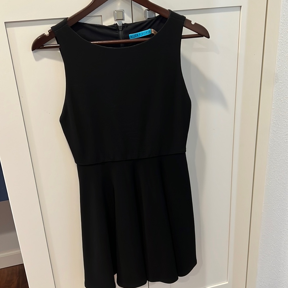 Alice & Olivia LBD black dress, size 2